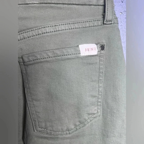 Jen7 by 7 for All Mankind - Pencil Skirt with Frayed Hem - Picture 5 of 7